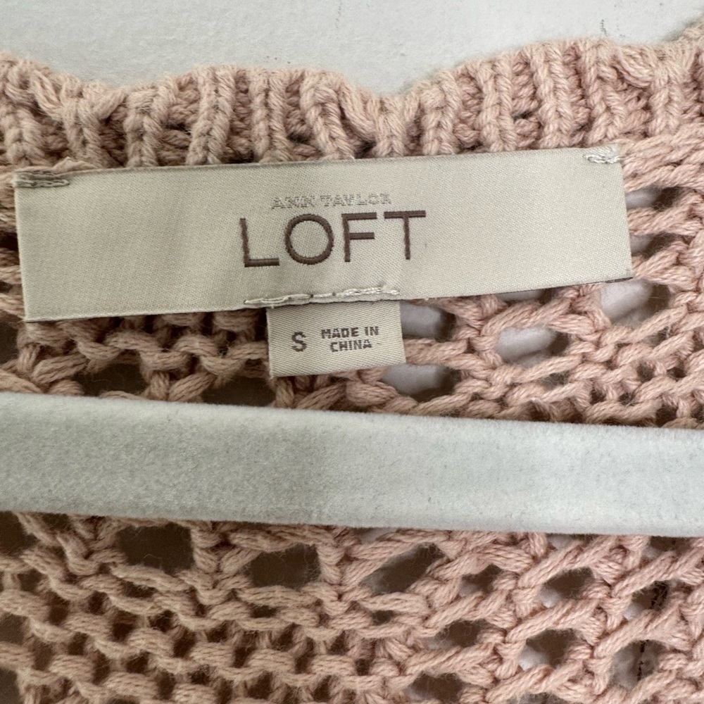 Loft Open Knit Sweater - Picture 5 of 7
